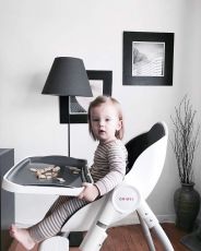 Дитячий стільчик для годування Oribel Cocoon Gray, Slate